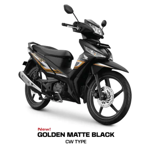 SUPRA X 125 Golden Matte Black (Cast Wheel)